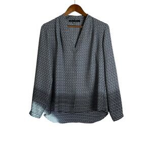 Rose & Olive chiffon Women's patterned blouse
